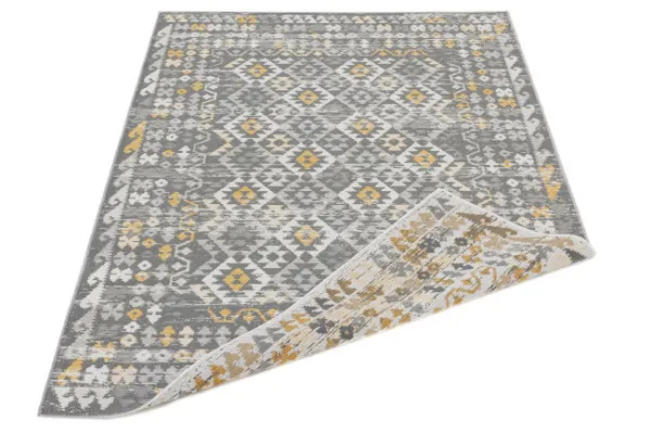 Obojstranný koberec Echo Aztec Grey