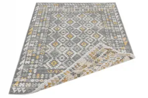 Obojstranný koberec Echo Aztec Grey