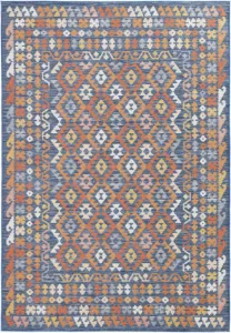Obojstranný koberec Echo Aztec Navy