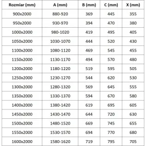 MEXEN - Exo posuvné sprchové dvere 90, transparent, chróm 8151-090-000-01-00