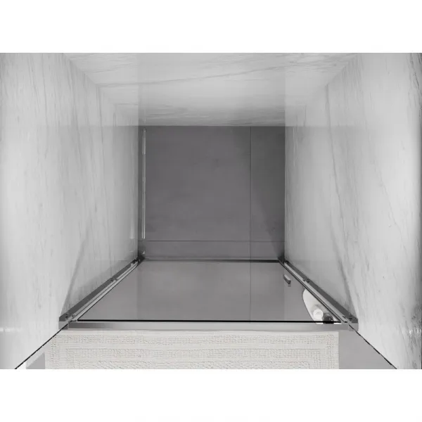MEXEN - Exo sprchové dvere krídlové 80, transparent, chróm 817-080-000-01-00