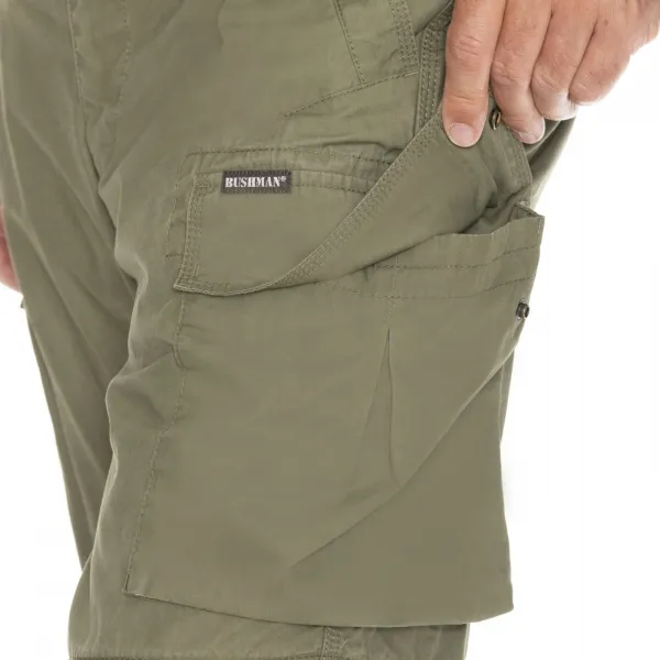 Bushman nohavice Wasco II zip off khaki 48