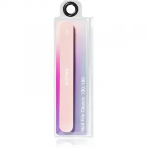 Notino Nail Tools Nail File Classic klasický pilník na nechty s dvomi hrubosťami Classic 100/180 1 ks