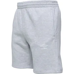 Umbro SPORTS ESSENTIALS SHORT Pánske kraťasy, sivá, veľkosť