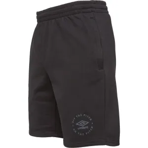 Umbro RLXD SHORT SPORTS ESSENTIALS Pánske kraťasy, čierna, veľkosť