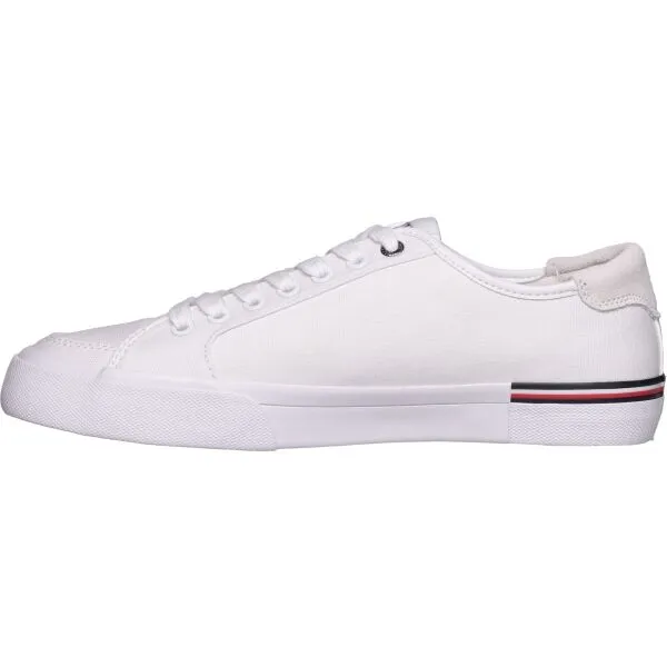 Tommy Hilfiger CORE CORPORATE VULCCANVAS Pánske tenisky, biela, veľkosť