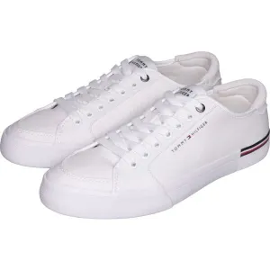 Tommy Hilfiger CORE CORPORATE VULCCANVAS Pánske tenisky, biela, veľkosť