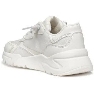 White Girls Sneakers Geox Loftus - Girls