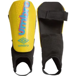 Umbro STRATUS GUARD W/ANKLE SOCK - JNR Detské futbalové chrániče, žltá, veľkosť