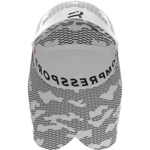 Compressport ICE CAP SUN SHADE Bežecká čiapka s tienidlom, biela, veľkosť
