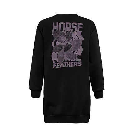 HORSEFEATHERS Mikina Qiana - black BLACK velikost S