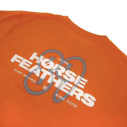 HORSEFEATHERS Bike tričko Fury - burnt orange ORANGE velikost M