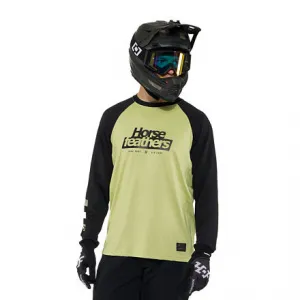 HORSEFEATHERS Bike dres Spike LS - nile/black GREEN velikost M