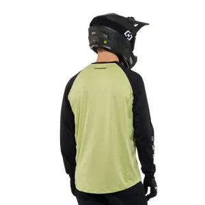 HORSEFEATHERS Bike dres Spike LS - nile/black GREEN velikost M