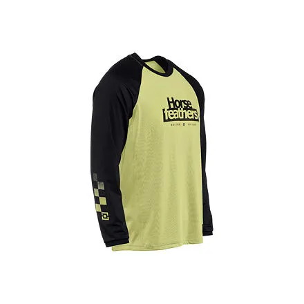 HORSEFEATHERS Bike dres Spike LS - nile/black GREEN velikost M