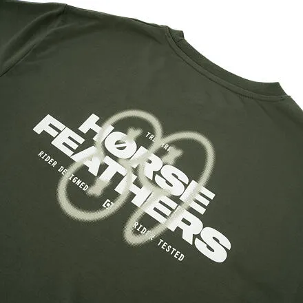 HORSEFEATHERS Bike tričko Fury - thyme GREEN velikost S