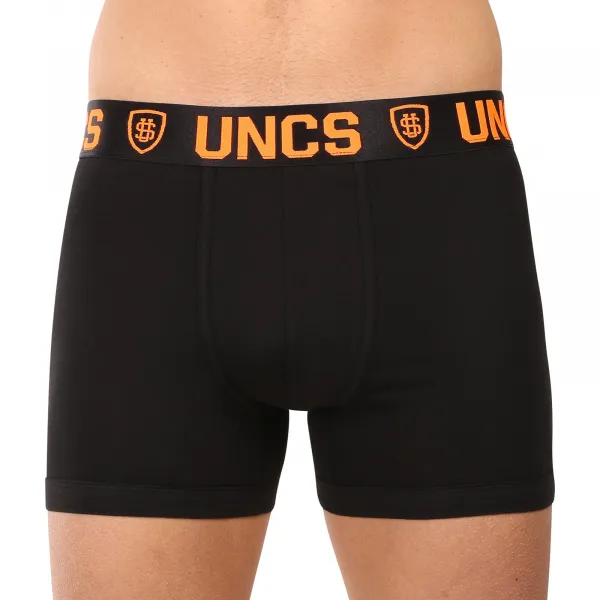 5PACK pánske boxerky UNCS čierné (24Z167PSPP) M, trenky