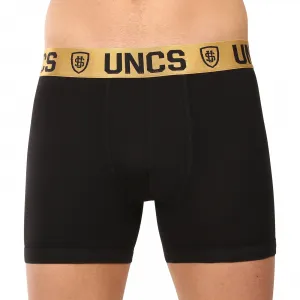 5PACK pánske boxerky UNCS čierné (24Z167PSPP) M, trenky