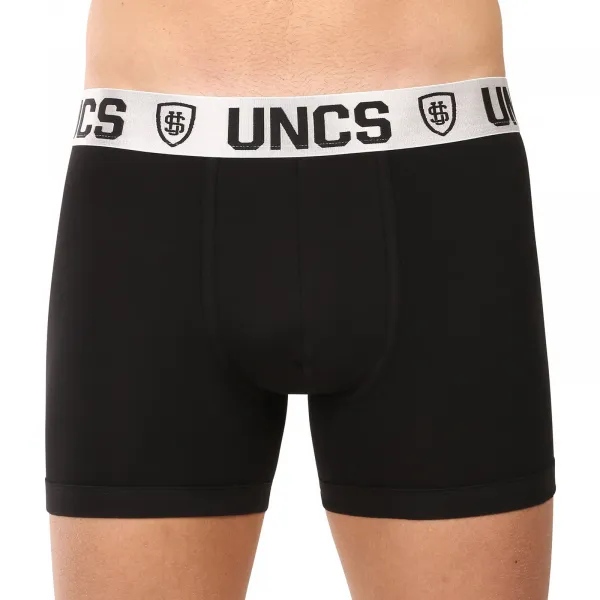 5PACK pánske boxerky UNCS čierné (24Z167PSPP) M, trenky