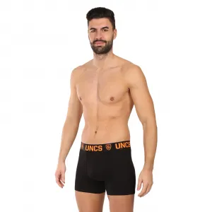 5PACK pánske boxerky UNCS čierné (24Z167PSPP) M, trenky
