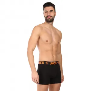 5PACK pánske boxerky UNCS čierné (24Z167PSPP) M, trenky