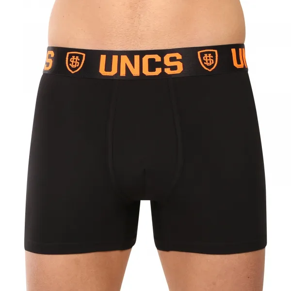 5PACK pánske boxerky UNCS čierné (24Z162PSPP) S, trenky