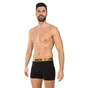 5PACK pánske boxerky UNCS čierné (24Z162PSPP) S, trenky