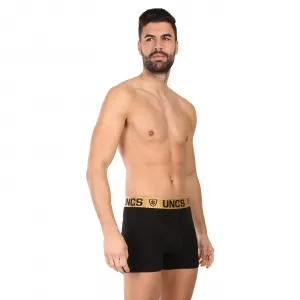 5PACK pánske boxerky UNCS čierné (24Z162PSPP) S, trenky