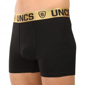 5PACK pánske boxerky UNCS čierné (24Z162PSPP) S, trenky