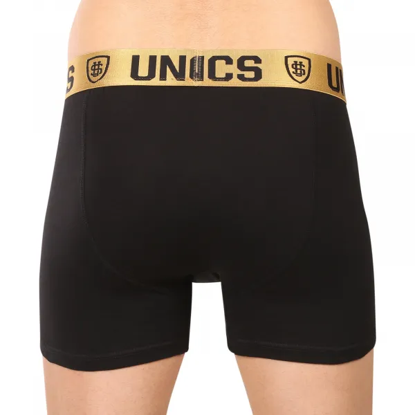 5PACK pánske boxerky UNCS čierné (24Z162PSPP) S, trenky