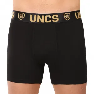 5PACK pánske boxerky UNCS čierné (24Z162PSPP) S, trenky