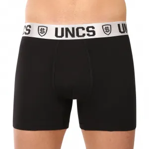 5PACK pánske boxerky UNCS čierné (24Z162PSPP) S, trenky