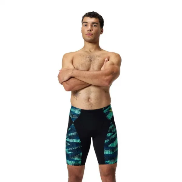 Speedo eco endurance+ max compress jammer arctic glass blue xs - uk30