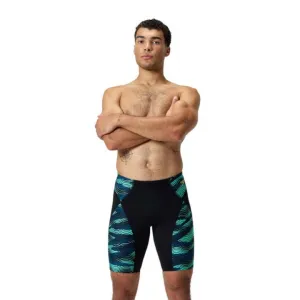 Speedo eco endurance+ max compress jammer arctic glass blue xs - uk30