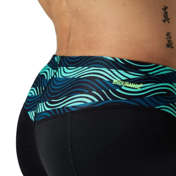 Speedo eco endurance+ max compress jammer arctic glass blue xs - uk30