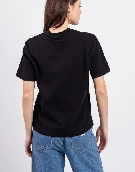 Carhartt WIP W' S/S Ingo T-Shirt Black garment dyed L
