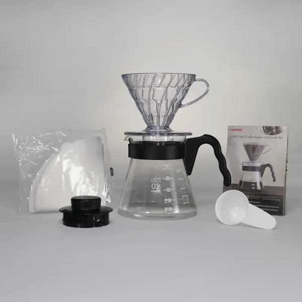 Hario V60 Pour over Craft - čierna (VCND-02B-EX)