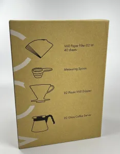 Hario V60 Pour over Craft - čierna (VCND-02B-EX)