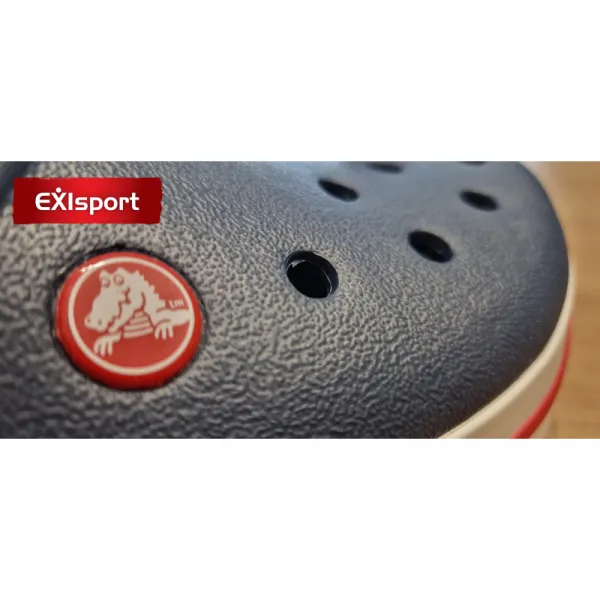 Chlapčenské kroksy (rekreačná obuv) CROCS Crocband Clog Kids navy red