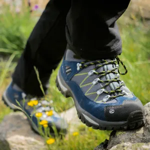 Pánska vysoká turistická obuv TREZETA ADVENTURE WP BLUE-YELLOW