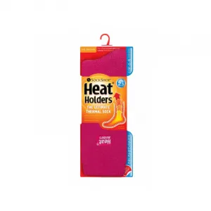 Dámske ponožky HEAT HOLDERS 1 PACK-WOMEN ORIGINAL SOCKS-RASPBERRY