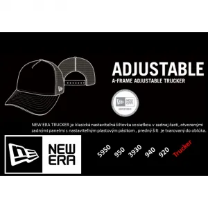 Šiltovka NEW ERA clean trucker NEYYAN-WDCBLK