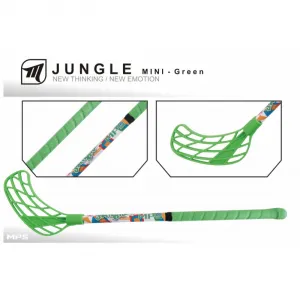 Detská florbalová hokejka MPS JUNGLE MINI green
