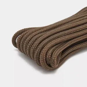 Šnúrky do topánok SOFSOLE LACES OUTDOOR 801980 DARK BROWN WAXED 183 CM