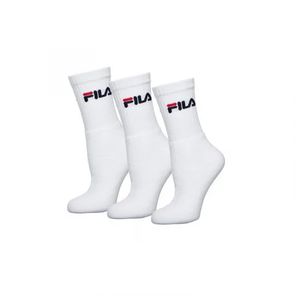 Ponožky FILA F9505 SOCKS 3-PACK 300-White