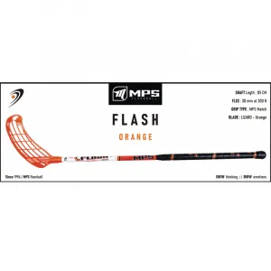 Florbalová hokejka MPS FLASH Orange JR L
