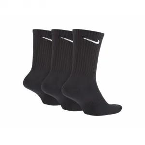Ponožky NIKE 3 PACK-Everyday Cushion Crew-BLACK