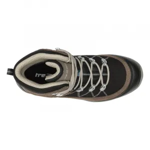 Juniorská vysoká turistická obuv TREZETA Cyclone Wp Jr, Black Brown