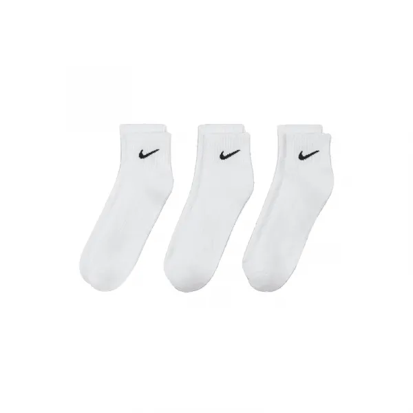 Ponožky NIKE 3 PACK - Nike Everyday Cushion Ankle white