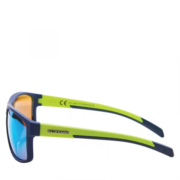 Slnečné okuliare BLIZZARD Sun glasses PCSF703130, rubber dark blue , 66-17-140